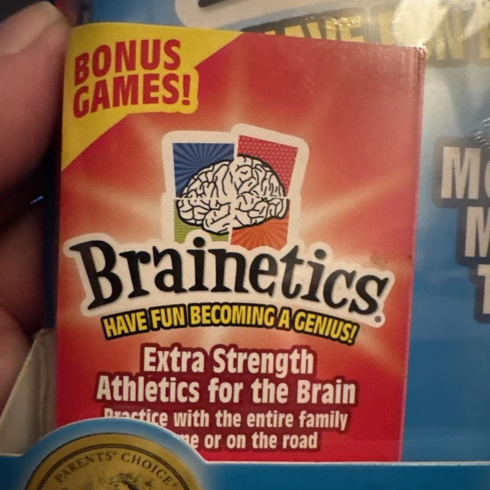 BRAINETICS Fun Genius DVD Math & More Cool Memory Tricks AGES 9-99 NIP‎